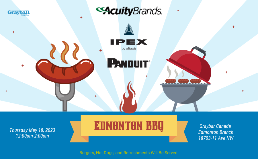 Edmonton Branch BBQ Featuring Acuity, Ipex and Panduit